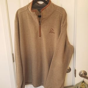 New men's Ducks Unlimited sweater XL biege brown
